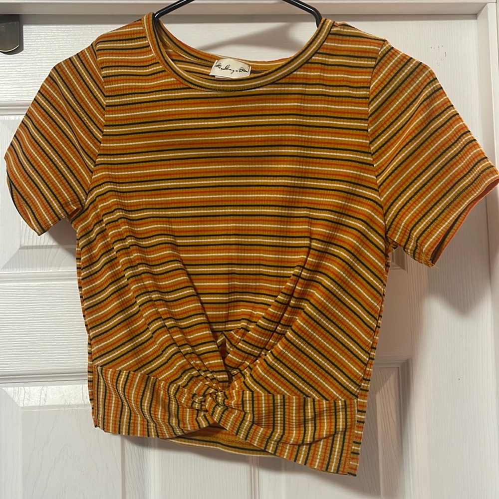 Gaze striped shirt